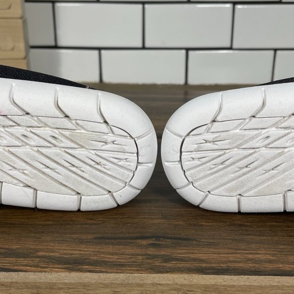 BOBS from Skechers Women's Size 7.5 Shoes Black Slip On Comfort Alpargata Flat - Picture 8 of 13